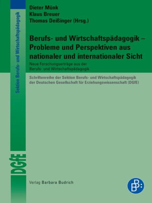 cover image of Berufs- und Wirtschaftspädagogik – Probleme und Perspektiven aus nationaler und internationaler Sicht